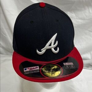New Era Black and Red 59FIFTY Cap